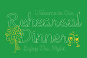CS Rafles Dashed, a Script Font by Craft Supply Co. (Thumbnail 6 of 8)