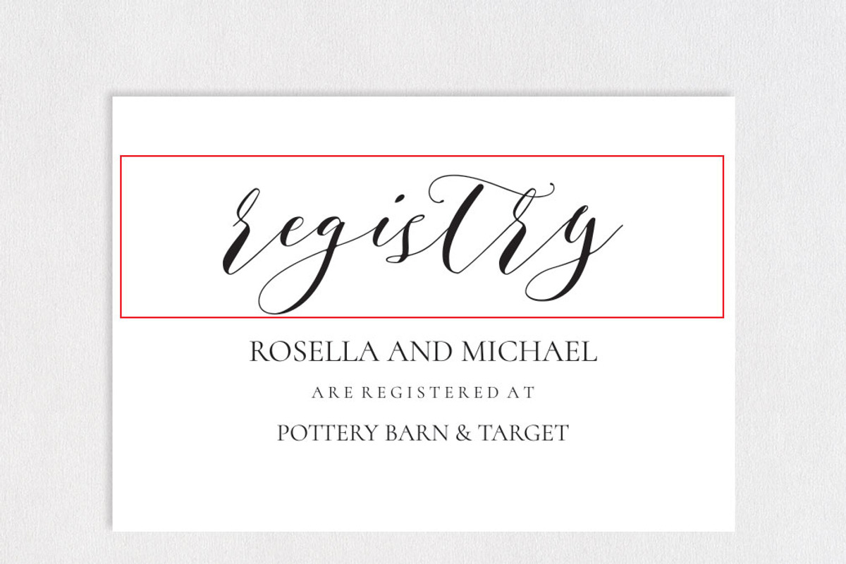 Registry Cards Editable SHR459, an Invitation Template by Shafura_Wedding (Photo 5 of 5)