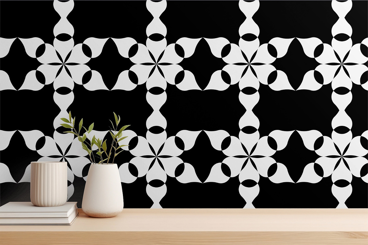 Decorative Ornamental Grid, a Pattern Graphic by MalyskaStudio (Photo 2 of 5)