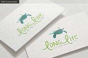 Тurtle Long Life Logo, a Branding & Logo Template by LogoBuy (Thumbnail 2 of 5)