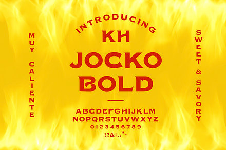 KH JOCKO BOLD, a Serif Font by Kern + Hyde Creation Co.