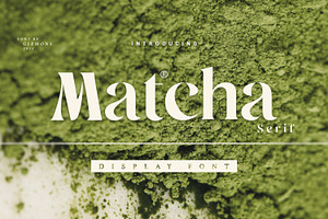 Matcha Serif Display