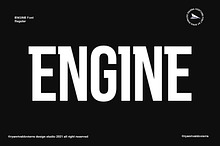 Engine font