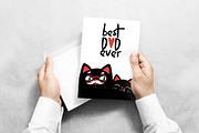 Father`s day greeting card, an Animal Illustration by Marysha Art (Thumbnail 3 of 4)