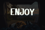 Camping Planner, a Slab Serif Font by FreshTypeINK (Thumbnail 8 of 8)