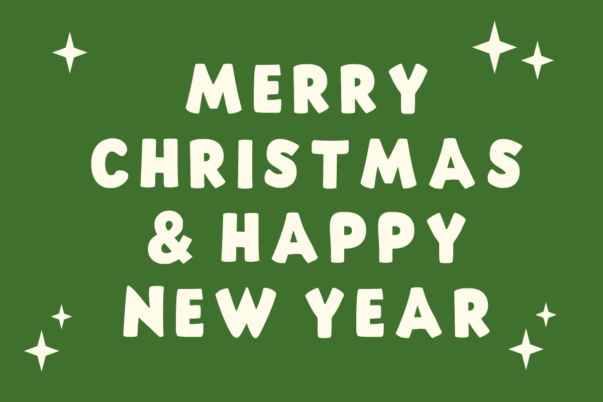 Christmas Winter Font, a Handwritten Font by Fourteen Letter (Photo 5 of 6)