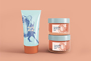Cosmetics mock-up set 22 psd files, a Packaging Mockup by GraphicWave (Thumbnail 4 of 8)