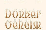 CS Ruskine Halfpixel, a Blackletter Font by Craft Supply Co. (Thumbnail 7 of 8)