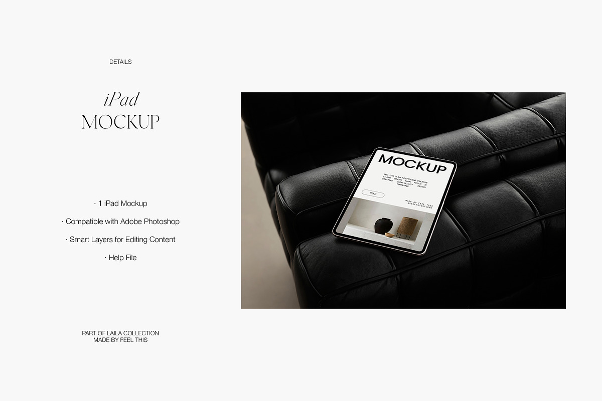 iPad Air Mockup | Apple Device PSD, an iPad Mockup by Feel This (Photo 3 of 4)