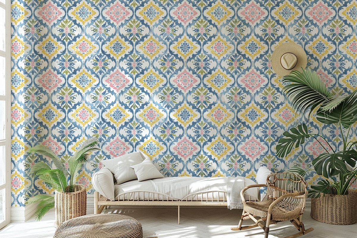 Antique Mediterranean Arabesque, a Pattern Graphic by Olya Creative (Photo 5 of 11)