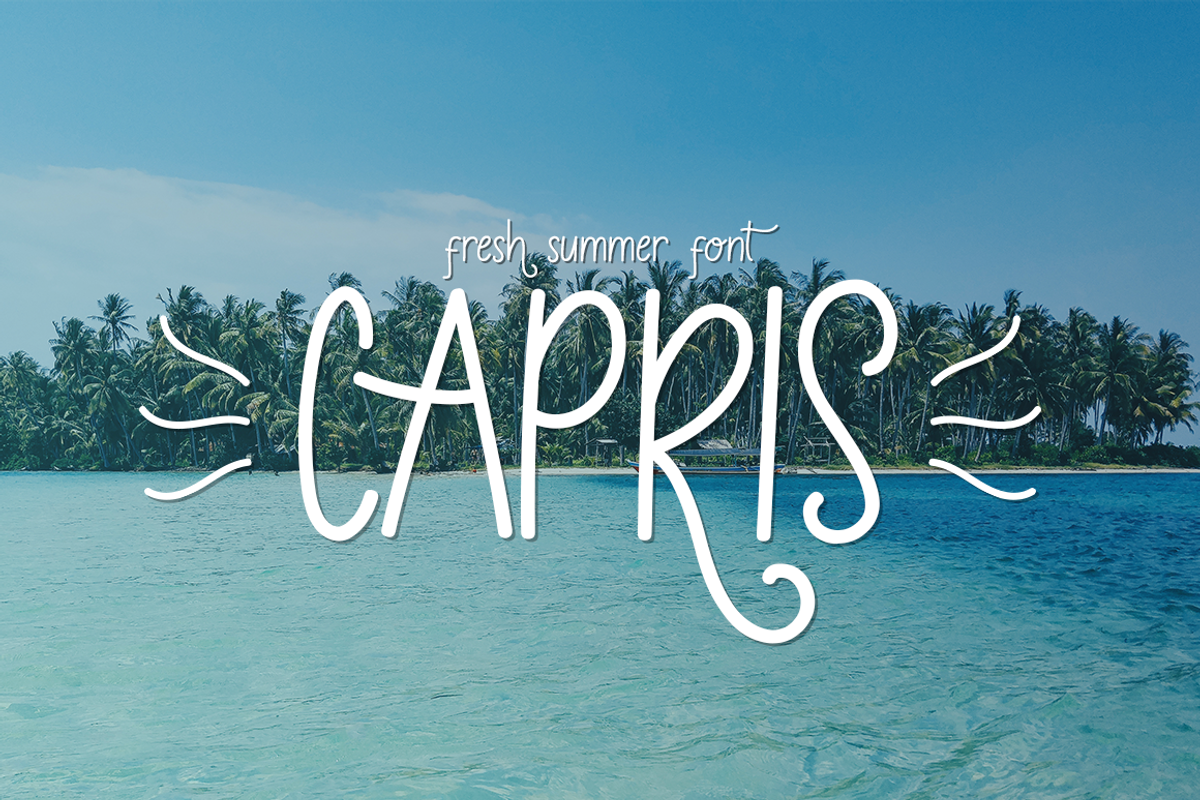 Capris - Fresh Summer Font