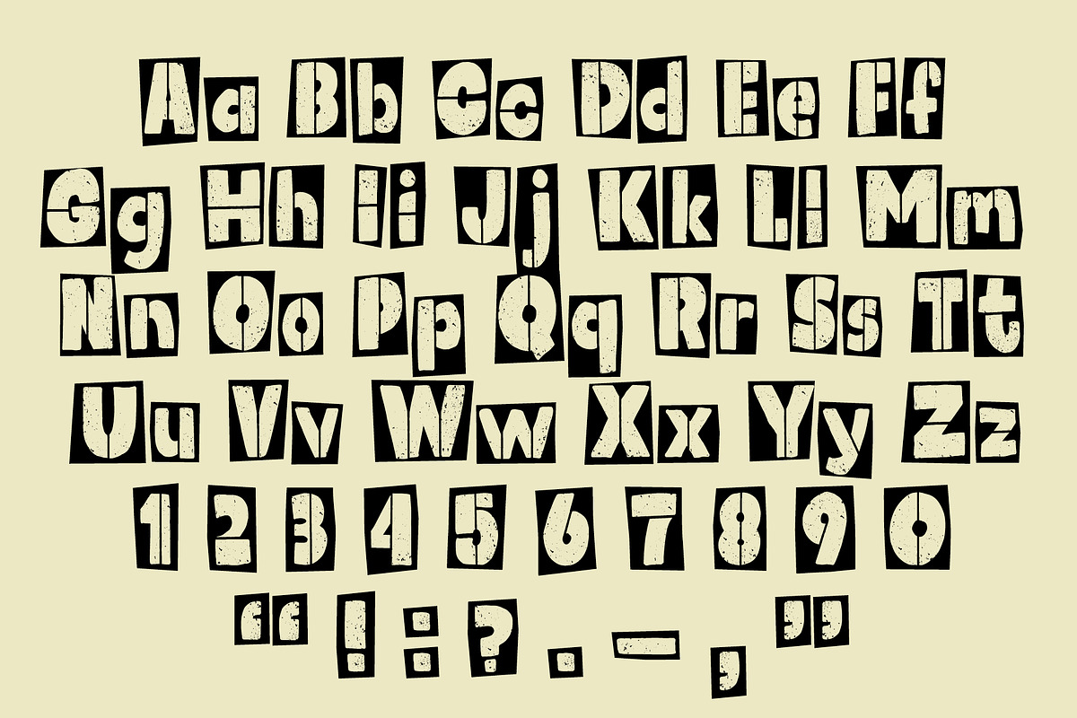Punk Rock Show, a Handwritten Font by Loudoun Design Co. (Photo 3 of 7)