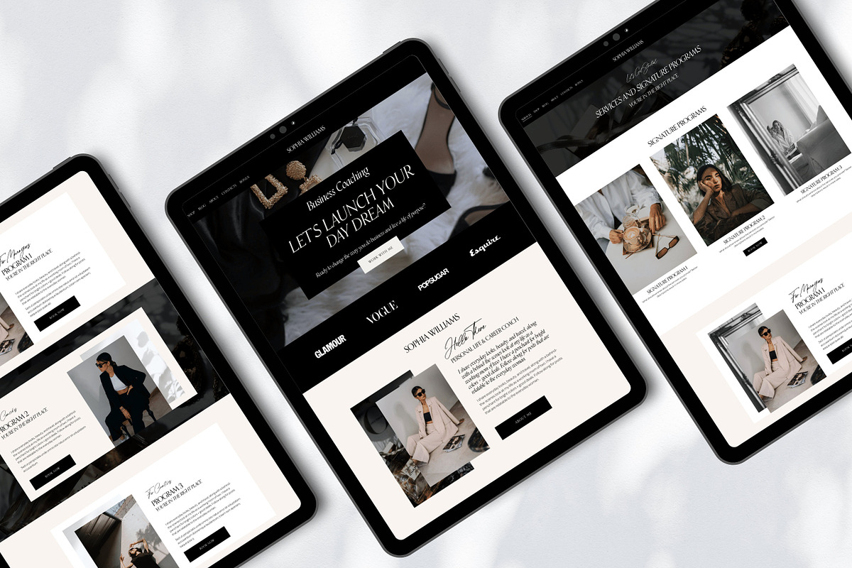 Squarespace Template Coach, a Squarespace Template by Presentibox (Photo 13 of 14)