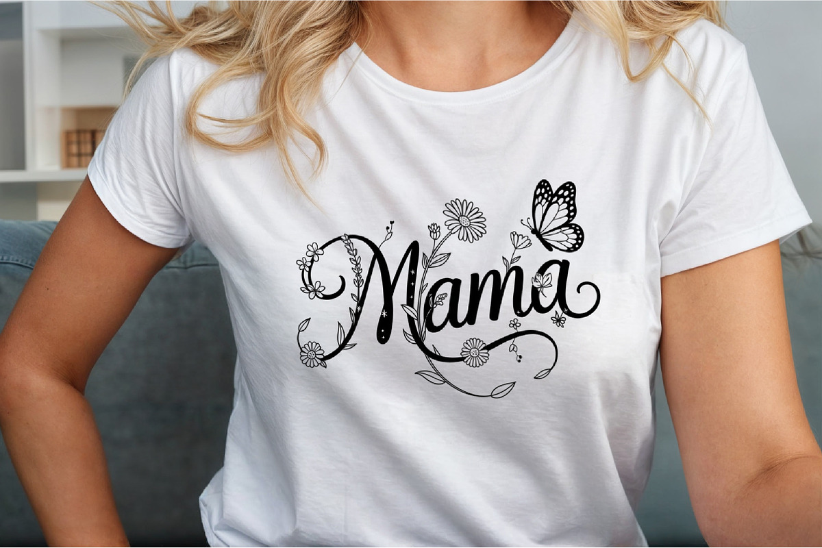 Mothers Day SVG, Mama SVG, Mom PNG, an Illustration by Sublimation Artist (Photo 6 of 9)