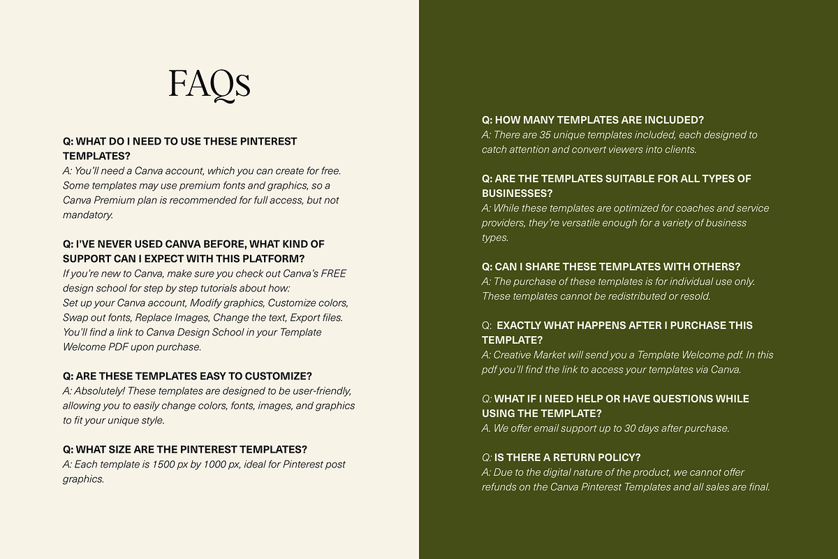 Luxury Canva Pinterest Templates, a Social Media Template by Glo Design Studio (Photo 9 of 10)