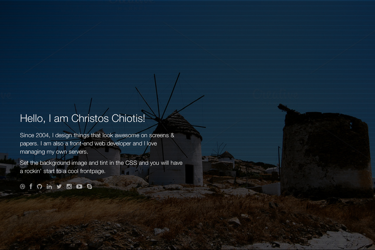 Prosopo - Personal HTML Landing Page, a Bootstrap Template by Elegrad Design Agency (Photo 3 of 5)
