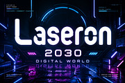 Laseron, a Slab Serif Font by Wow Magic (Thumbnail 5 of 5)