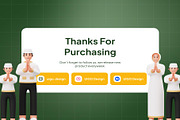 Muslim Ramadan 3D Character, an Object 3D Model by Lumina_ui_ux202 (Thumbnail 6 of 6)