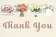 Watercolor White Wedding Bundle, an Illustration by Pixels.Craft (Thumbnail 5 of 5)