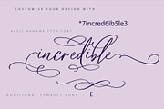 Elly Sandeo Wedding Cyrillic font, a Script Font by IraDvilyuk (Thumbnail 12 of 18)