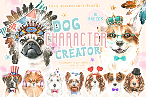 SALE Dog Character Creator Animal