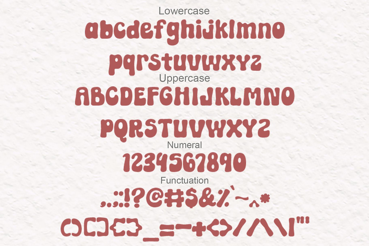 Over Good groovy font, a Handwritten Font by Aldiwangsadipa (Photo 4 of 7)