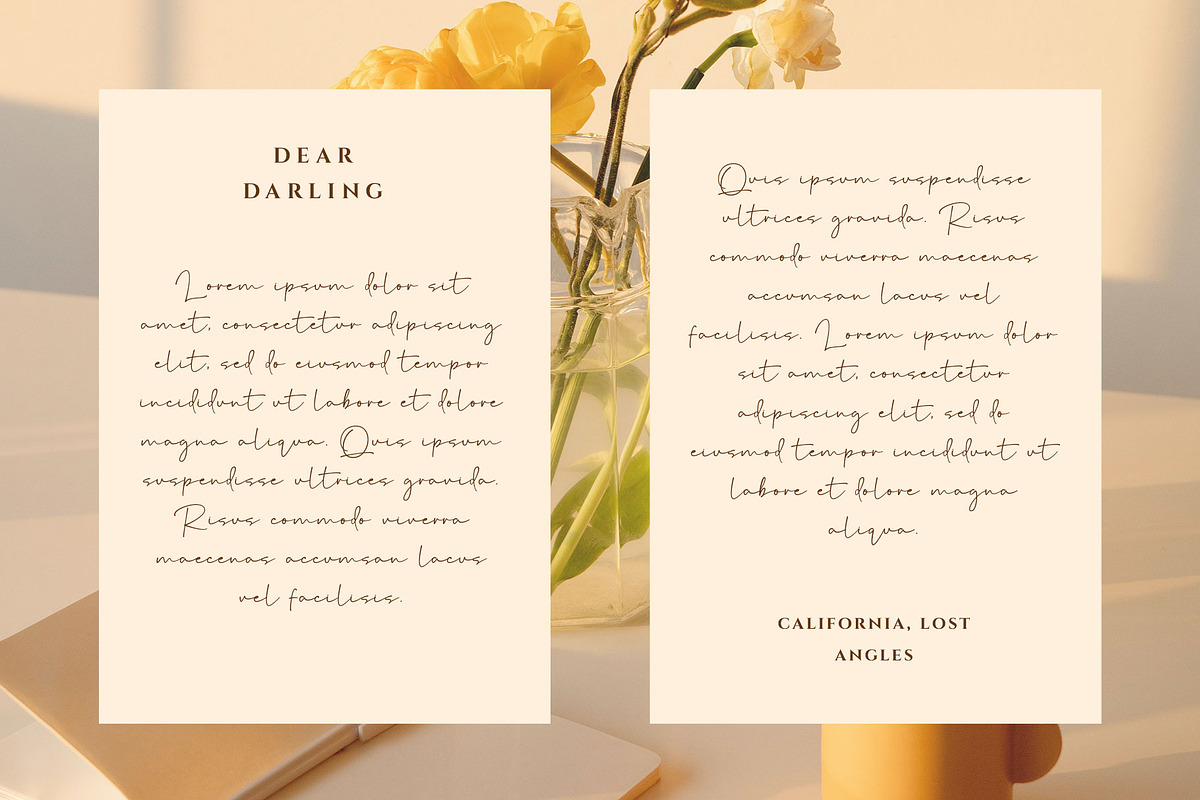 Estancia Elegant Signature Font, a Handwritten Font by RantautypeStudio (Photo 12 of 15)