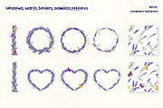 Lavender watercolor clipart, an Animal Illustration by Where summer is (Thumbnail 6 of 7)