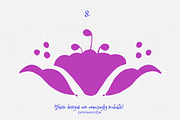Royal Pink Otomi Illustrations, a Texture Graphic by Minky Moo Creations (Thumbnail 6 of 10)