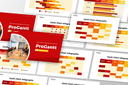 ProGantt - Gantt Chart PowerPoint, a Presentation Template by GraphauseProject (Thumbnail 4 of 6)