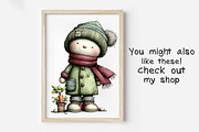 Cute Christmas Clipart, an Illustration by cherrydesign (Thumbnail 3 of 4)