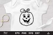 Jack O Lantern SVG, Halloween icons, an Illustration by ClipartMuchLove (Thumbnail 2 of 5)
