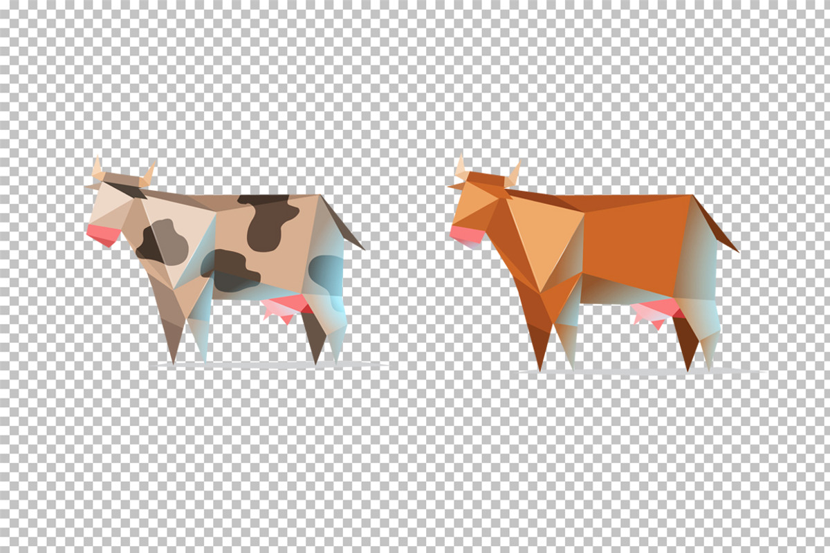 vector cows, an Object Graphic by lemonoff (Photo 2 of 2)