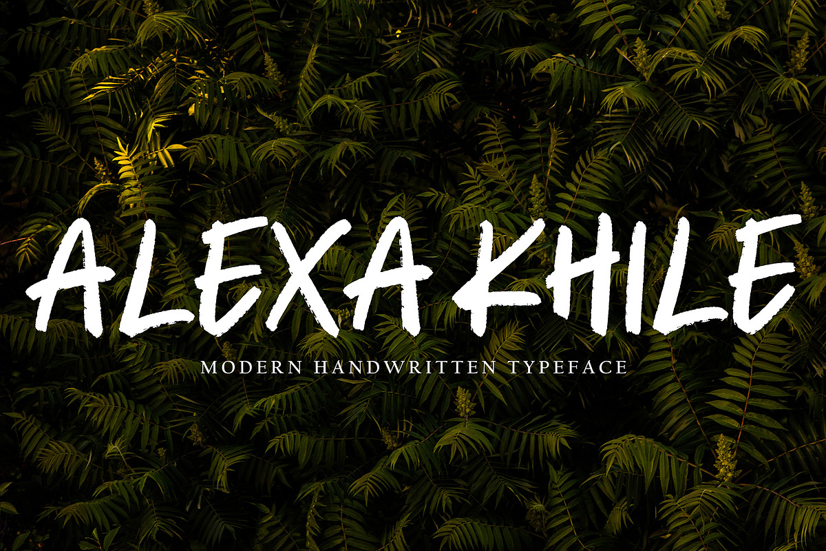 She Hungry, a Script Font by pineungtype (Photo 3 of 7)