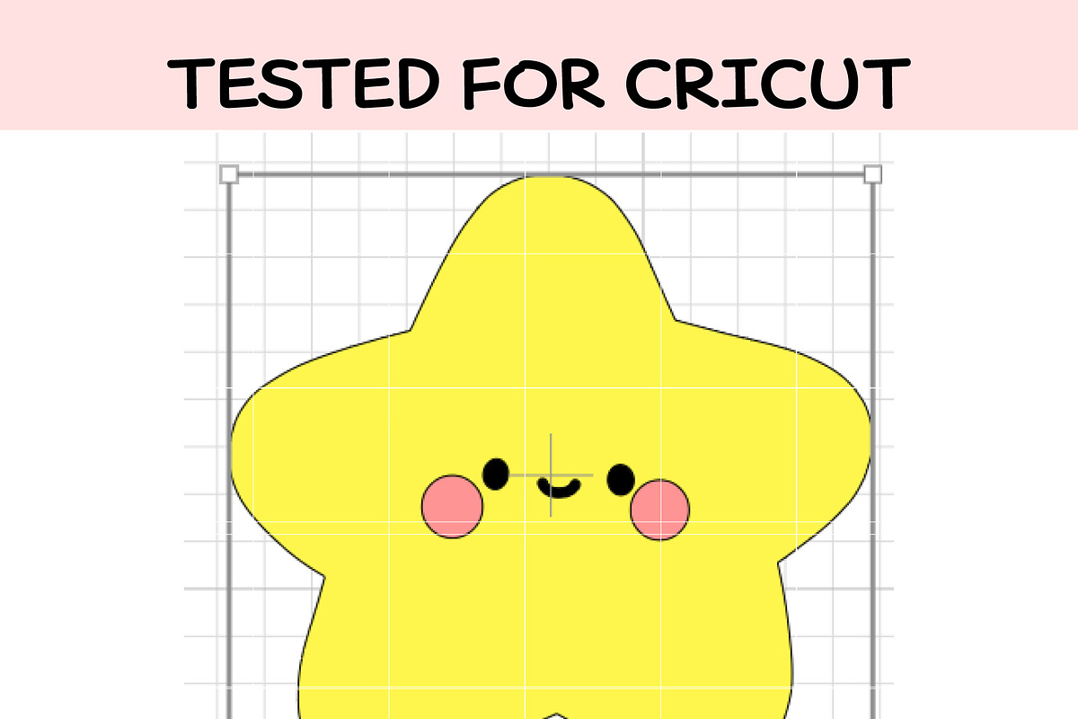 Baby Star SVG | Cute Kawaii Star, an Illustration by TheHitShop (Photo 8 of 9)
