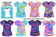 Tie-Dye Brushes for Procreate, a Brush Add-On by Studio Kitsch (Thumbnail 5 of 8)