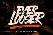 Ever Looser - Wild Brush Font, a Blackletter Font by azetypestudios.com (Thumbnail 1 of 19)
