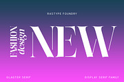 Glagter Stencil - Family Font, a Serif Font by Rastype (Thumbnail 2 of 15)