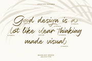 Moonlight Breeze | Handwritten font, a Script Font by Jolicia Type (Thumbnail 9 of 10)