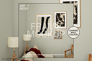 Calm Room: Mix Ratio frame mockups, a Merchandise Mockup by MCKP*ME (Thumbnail 4 of 8)