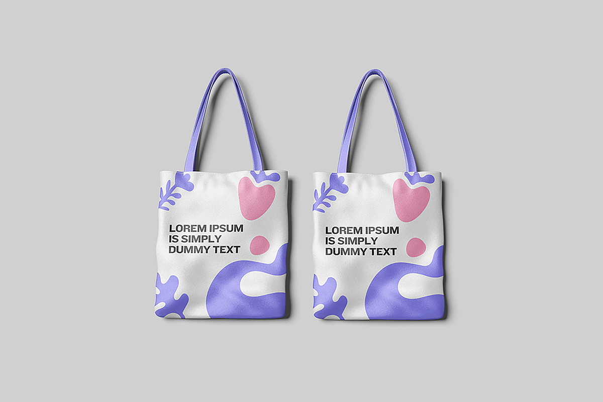 Tote Bag Mockup, an Apparel Mockup by NyakBiett (Photo 3 of 5)