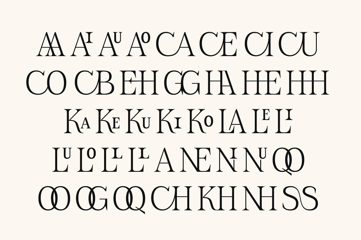 Asvata a Elegant Serif, a Serif Font by Lettertype Studio (Photo 12 of 13)