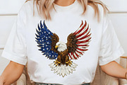 Brushstroke Patriotic American Eagle, an Illustration by designcity5 (Thumbnail 7 of 9)
