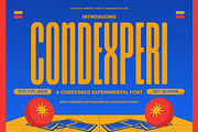 Condexperi, a Sans Serif Font by graphicook (Thumbnail 1 of 10)