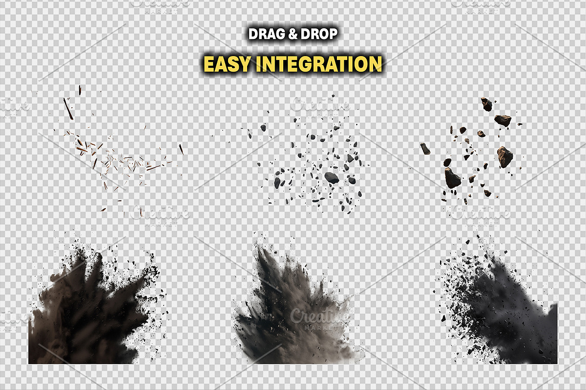 100+ PNG Cutout Debris Explosion, an Abstract Photo by Mikel Blazgad (Photo 3 of 11)