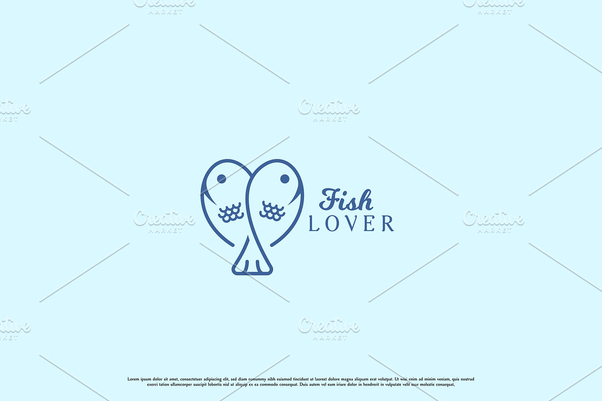 Fish Food Restaurant Logo Design, a Branding & Logo Template by Morvana Crew
