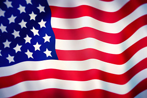 Flag of USA. American flag., a Holiday Photo by Sir13