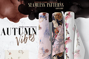 Watercolor Autumn Flowers & Leaves, a Decorative Illustration by Damian Roh (Thumbnail 13 of 16)