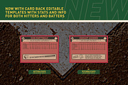 1980's Pro Baseball Card Templates, a Card Template by Chris Weibring (Thumbnail 8 of 12)