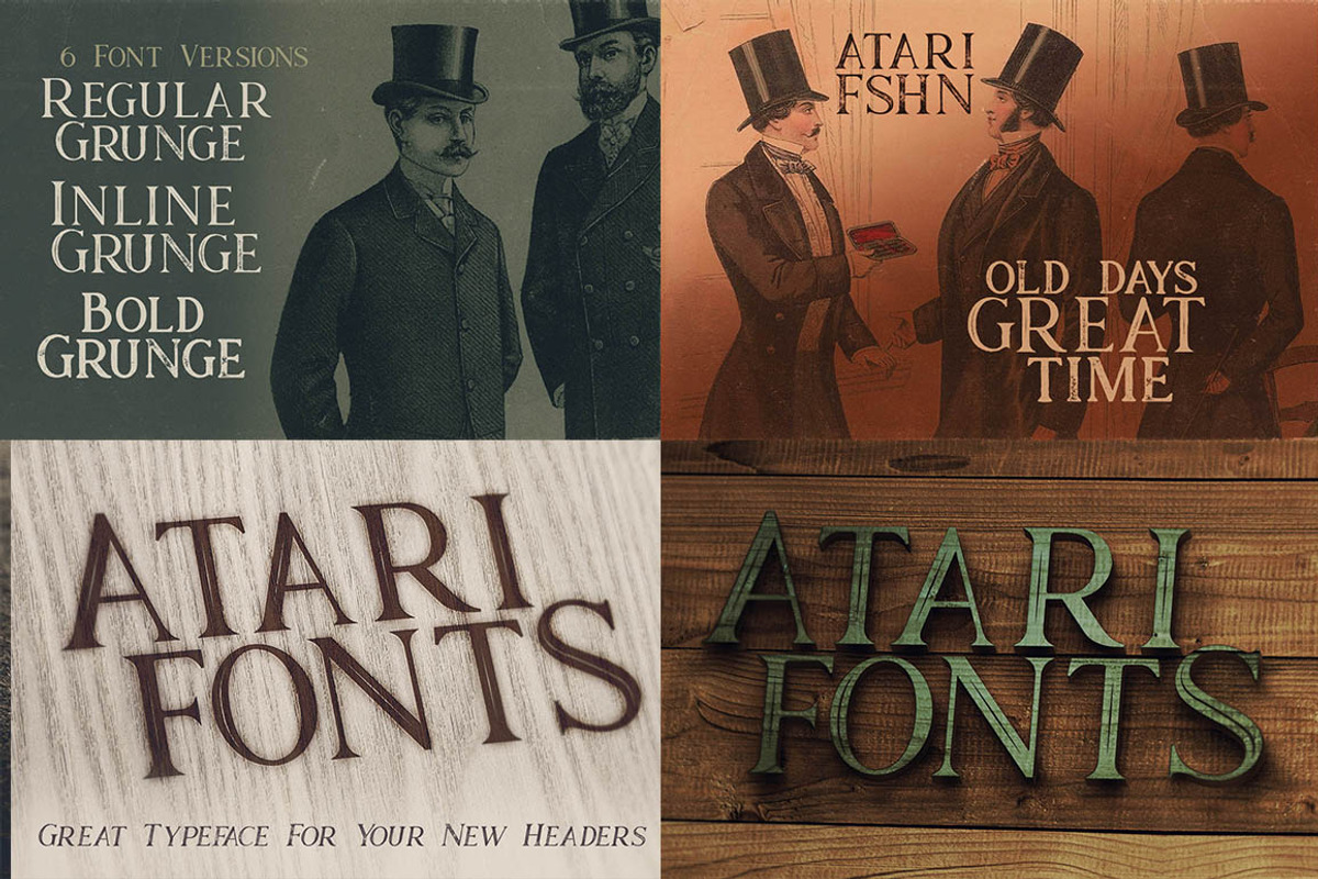 SALE 14 Display Fonts - 84 Fonts preview 5